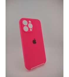 Силіконовий чохол Original RoundCam для Apple iPhone 14 Pro Max (31) рожевий, як..