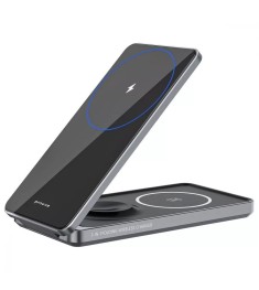 Бездротовий зарядний пристрій Proove Metal Edge 3в1 (Сірий) WSME15010003
