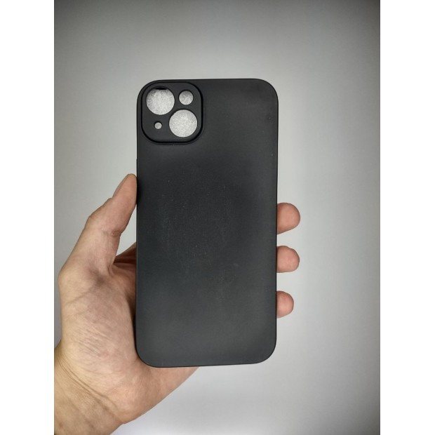 Силіконовий чохол ShutCam Graphite для Apple iPhone 14 Plus (Чорний)