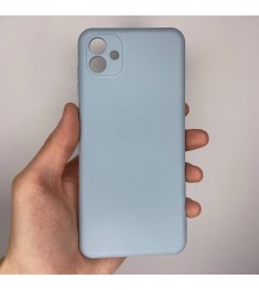 Силікон Original Samsung Galaxy A04 (2022) (ShutCam) (Блакитний)