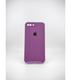 Силикон Original Square RoundCam Case Apple iPhone 7 Plus / 8 Plus (28) Brinjal
