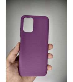 Силикон Original Xiaomi Redmi Note 10 / Note 10S (Сиреневый)