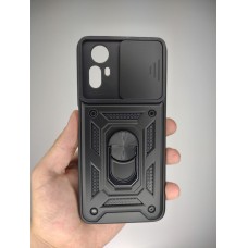 Бронь-чехол Ring Serge Armor Case Xiaomi Redmi Note 12S 4G (ShutCam) (Чёрный)