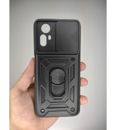Чохол Ring Serge Armor Case для Xiaomi Redmi Note 12S 4G (ShutCam) (Чорний)