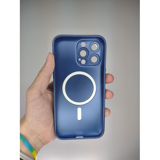 Чохол ColorPlus Armor Camers Magsafe для Apple iPhone 14 Pro Max (Темно-синій)