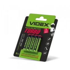 Батарейка Videx Turbo LR3 AAA (4шт)