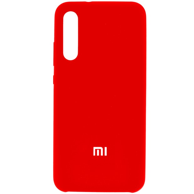 Силіконовий чохол Original 360 з логотипом для Xiaomi Mi A3 (Червоний)