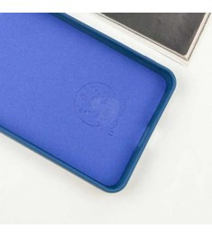 Силикон Original Xiaomi 14 Ultra (ShutCam) (Тёмно-синий)