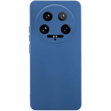 Силіконовий чохол Original Xiaomi 14 Ultra (ShutCam) (Темно-синій)