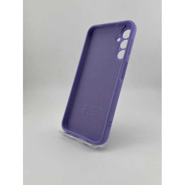 Силікон Оригінальний Samsung Galaxy A24 (ShutCam) (Фіалковий)