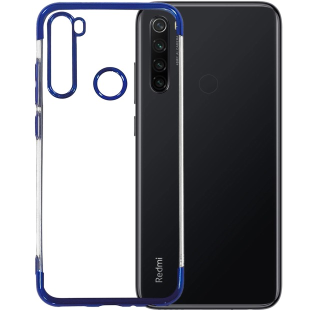 Силикон UMKU Line Xiaomi Redmi Note 8 (Синий)
