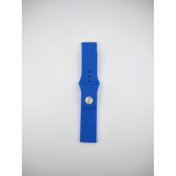 Ремешок для смарт-часов универсальный 22мм Original Design (Синий) Ремешок для смарт-часов универсальный 22мм Original Design (Синий)