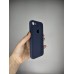 Силіконовий чохол Original Square RoundCam для Apple iPhone 7  /  8  /  SE (09) темно-синій