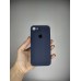 Силіконовий чохол Original Square RoundCam для Apple iPhone 7  /  8  /  SE (09) темно-синій