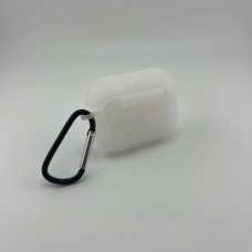 Чохол для навушників Full Silicone Case Apple AirPods Pro (Прозорий)