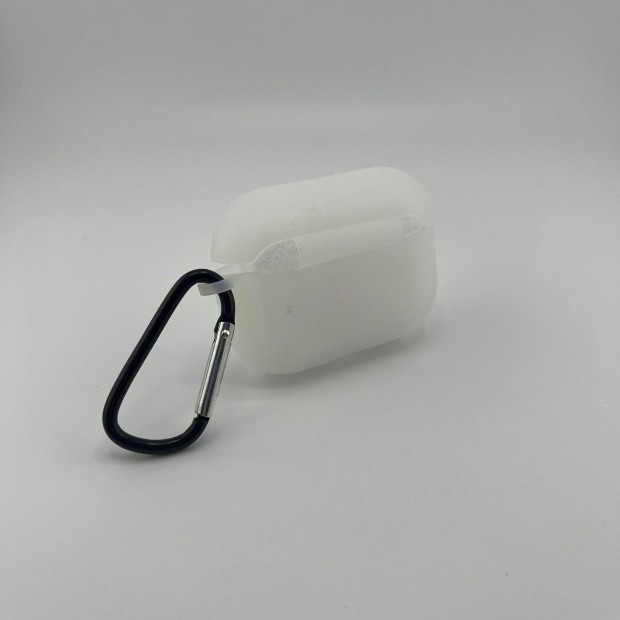 Чохол для навушників Full Silicone Case Apple AirPods Pro (Прозорий)