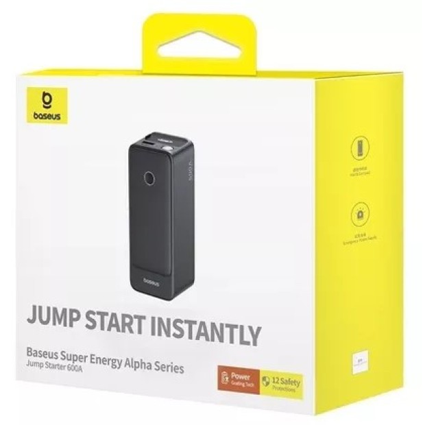 Автомобільний пуско-зарядний пристрій Baseus Super Energy Air Car Jump Starter (6000mAh)