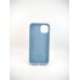 Чохол Silicone Case with MagSafe для Apple iPhone 13 (Blue Fog)