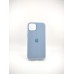 Чохол Silicone Case with MagSafe для Apple iPhone 13 (Blue Fog)