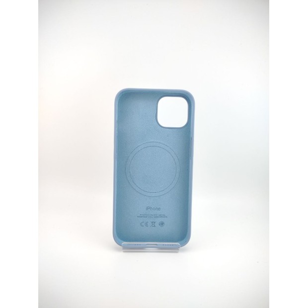 Чехол Silicone Case with MagSafe Apple iPhone 13 (Blue Fog)