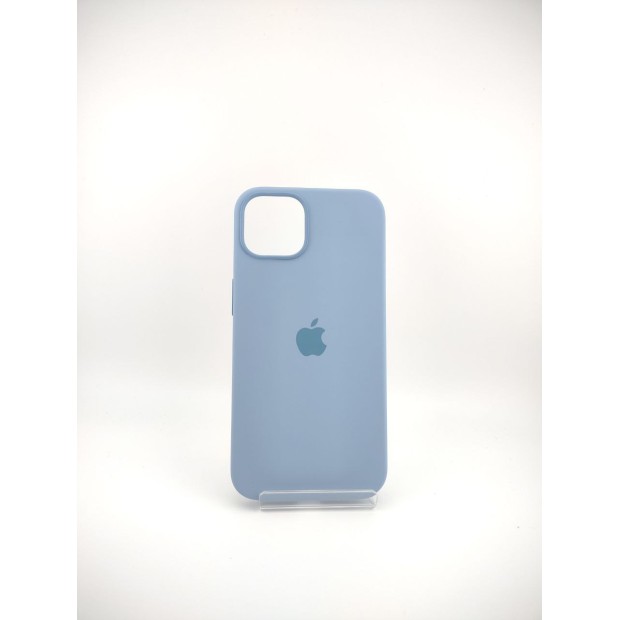 Чехол Silicone Case with MagSafe Apple iPhone 13 (Blue Fog)