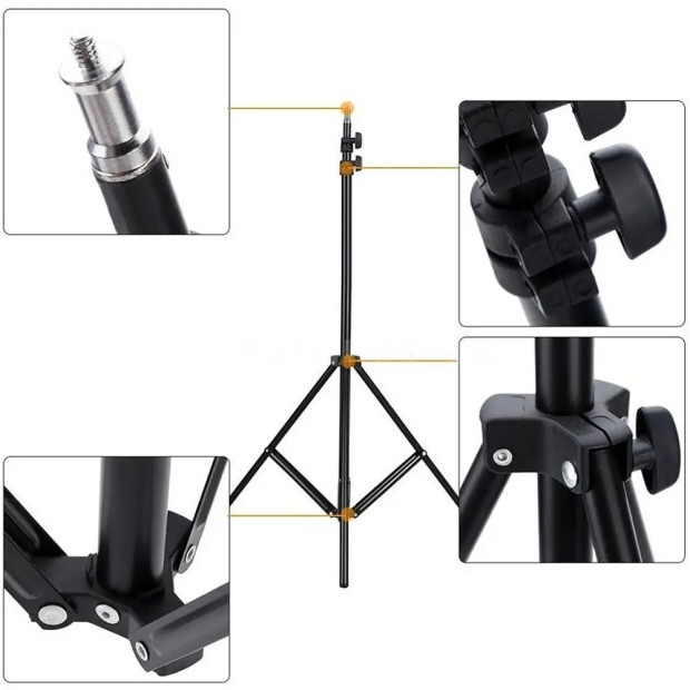 Тренога для съемки 2.1 Strong Stand Holder (Чёрный)