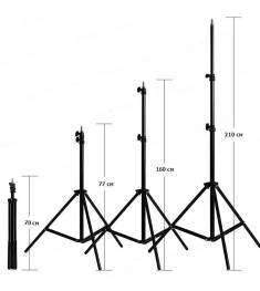 Штатив для зйомки 2.1 Strong Stand Holder (Чорний)