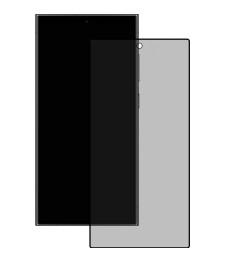 Защитное стекло 5D Matte Ceramic Samsung Galaxy S24 Ultra Black