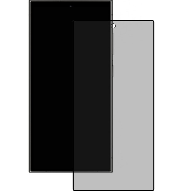 Защитное стекло 5D Matte Ceramic Samsung Galaxy S24 Ultra Black
