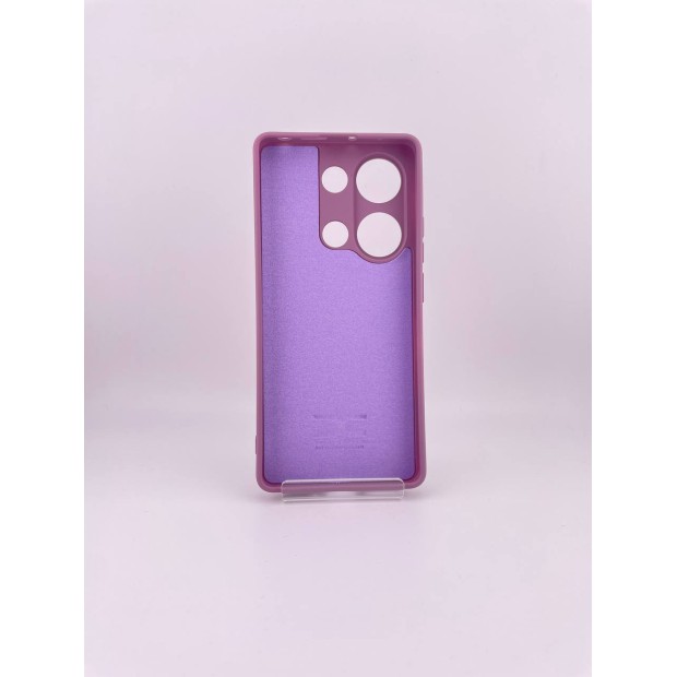 Чохол силіконовий Original Xiaomi Redmi Note 13 Pro 4G (ShutCam) (Бузковий)