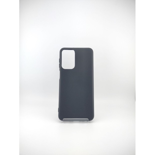 Силіконовий графітовий чохол для Samsung Galaxy A23 4G (чорний)