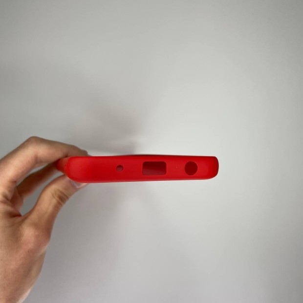 Силіконовий Original 360 чохол з логотипом для Xiaomi Redmi A2  /  A1 (ShutCam) (Червоний)