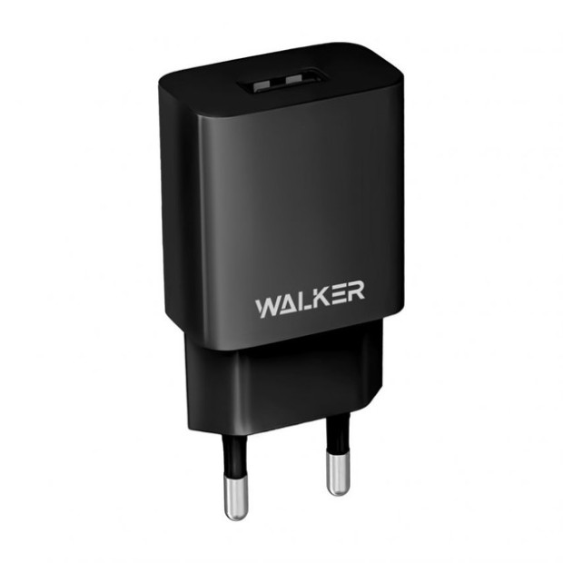 Walker WH-26 2.1A Power Adapter (1USB) (Black)