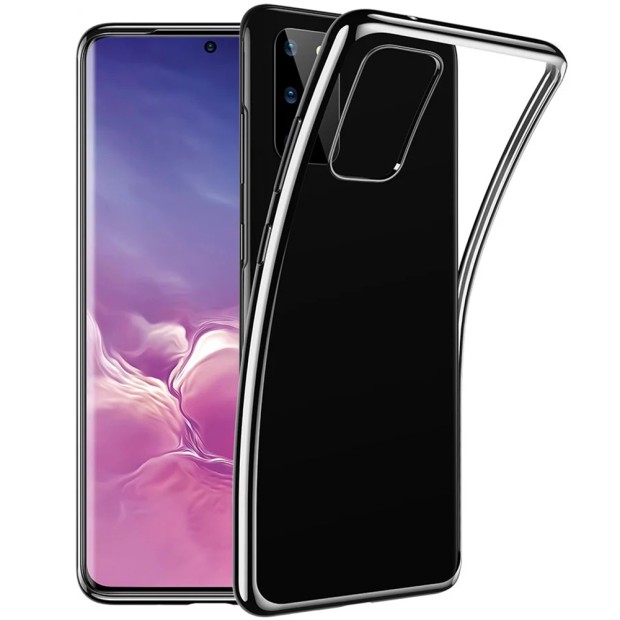 Силикон UMKU Line Samsung Galaxy S20 (чёрный)