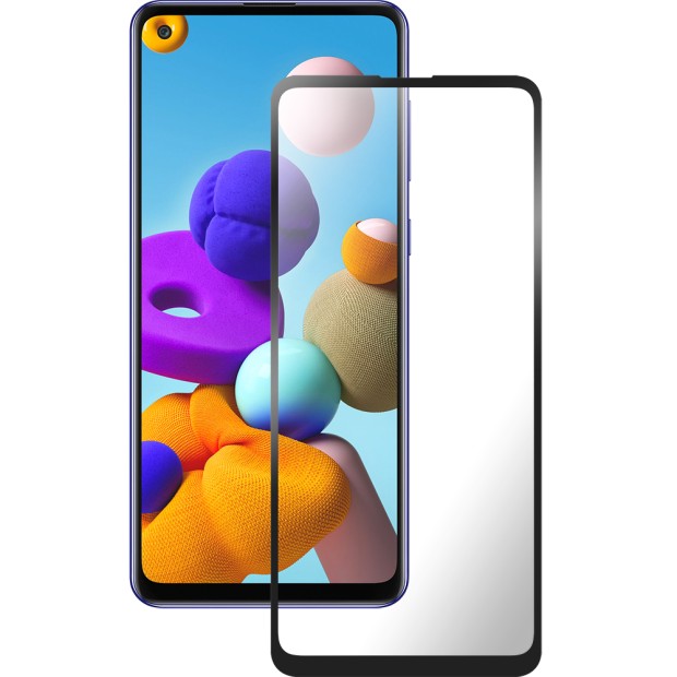 Protective glass 5D Standard Samsung Galaxy A21S (2020) Black