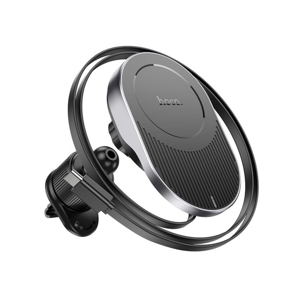 Автодержатель Hoco HW26 Magsafe 15W (Чёрный)