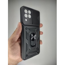 Бронь-чехол Ring Serge Armor Case Samsung Galaxy M33 (ShutCam) (Чёрный)
