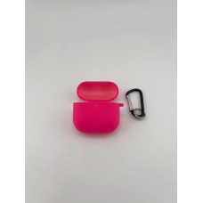 Чехол для наушников Full Silicone Case with Microfiber Apple AirPods 4 (31) Barbie Pink