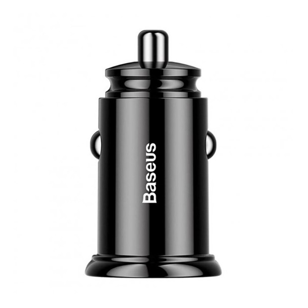 АЗУ-адаптер Baseus Circular Plastic 30W 1USB / 1Type-C (Чёрный) CCALL-YS01