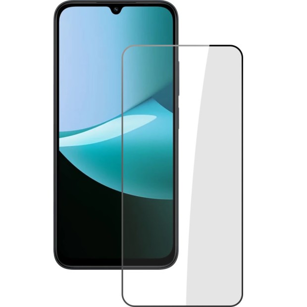 Захисне скло 5D Japan HD Xiaomi Redmi 15C 4G Чорне