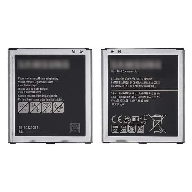 Аккумулятор EB-BG530BBE/ EB-BG530BBC для Samsung G530/ G531H/ G532F/ J500 J5/ J320H J3/ J250F J2 (20