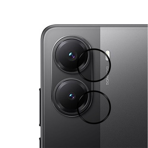 Защитное стекло на камеру Xiaomi Poco X7 Pro Защитное стекло на камеру Xiaomi Poco X7 Pro