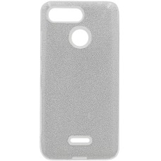 Силіконовий чохол з блискітками для Xiaomi Redmi 6 (Сірий) Силіконовий чохол з блискітками для Xiaomi Redmi 6 (Сірий)