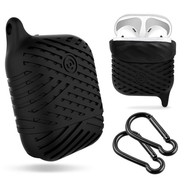 Футляр для наушников Apple AirPods Twist Case (чёрный)