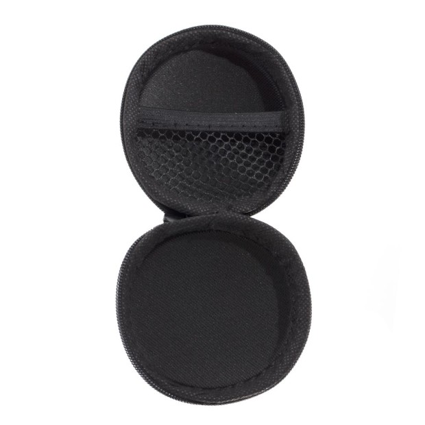 Чохол-футляр для навушників Round (Чорний)