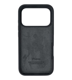 Силикон Original Round Case Apple iPhone 17 Pro (07) Black
