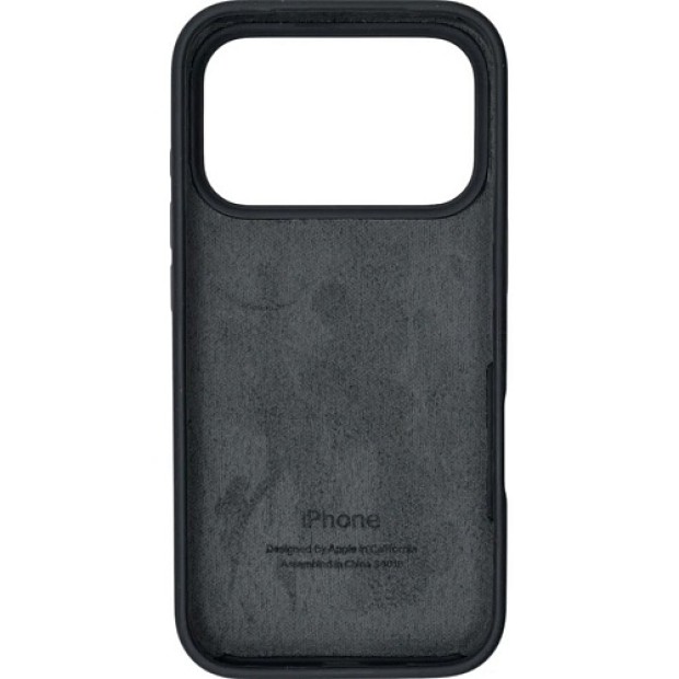Силикон Original Round Case Apple iPhone 17 Pro (07) Black