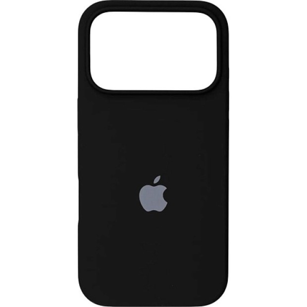 Силикон Original Round Case Apple iPhone 17 Pro (07) Black