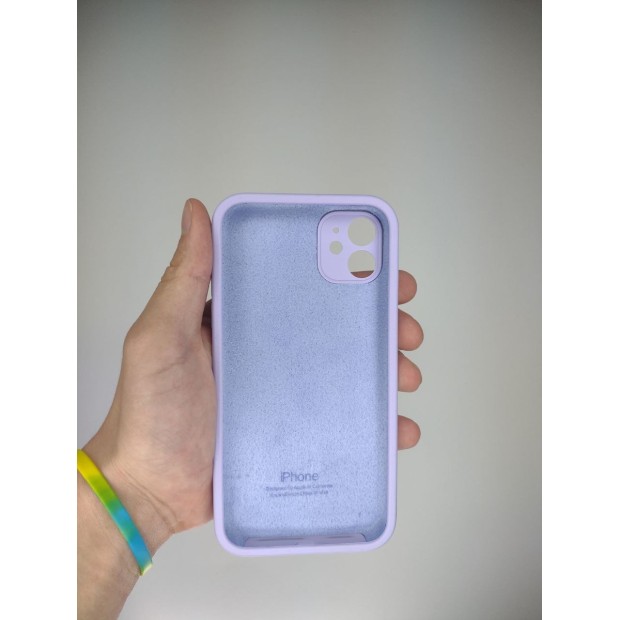 Силикон Original Square RoundCam Case Apple iPhone 11 (43) Glycine