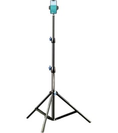 Штатив RTAKO ZJ-ZB03 2.1м з матовим покриттям, карбонова сталь, чорний.